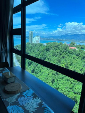 JQ TOWER2 JY HOME - Mt Kinabalu View and Seaview, Contactless Self Check-in, Free WiFi